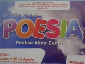 Divulgado o resultado do 1º Concurso de Poesia em Floriano