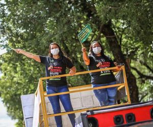 Enfermeiros fazem protesto para cobrar regulamentação de jornada e férias