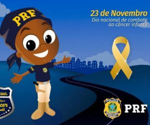 PRF inicia campanha policial contra o Câncer Infantil no Piauí