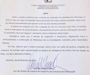 Agricultores são presos após fraudar assinatura de juiz