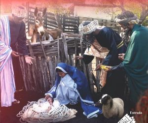 Cia "Os Tais do Teatro" apresenta o espetáculo "O Auto de Natal", em Floriano
