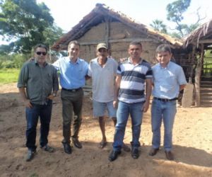 Prefeito Gilberto Júnior realizou visitas às estradas rurais do município
