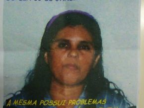 Dona de casa desaparece em Floriano. Ajuda a encontrá-la!