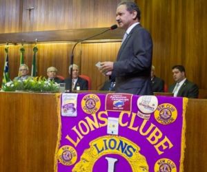 Sessão solene homenageia o centenário do Lions Club Internacional