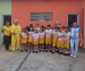 Alunos da Escola Mega de Floriano tem aula sobre a Bíblia