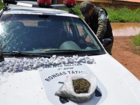 PM apreende drogas em ponto de venda próximo à UFPI