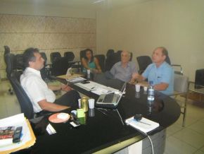 Floriano recebeu a visita do Secretário Estadual do Turismo, Marco Bona