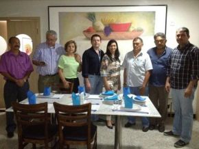 Rotarianos recebem Governador do Distrito 4490