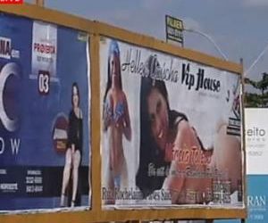 SDU garante que outdoors com conteúdo pornográfico serão retirados até sábado (27)