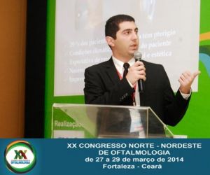 Médico florianense ministrou palestras em Congresso de Oftalmologia