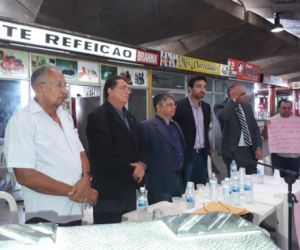 Gustavo Neiva e Comissão de Deputados vistoriam Terminal Rodoviário de Teresina