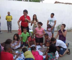 Rotary e Casa da Amizade realizam atividade recreativa para crianças de Floriano