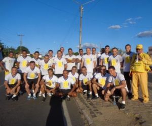 3º BPM realizou tradicional Corrida da Fogueira em Floriano