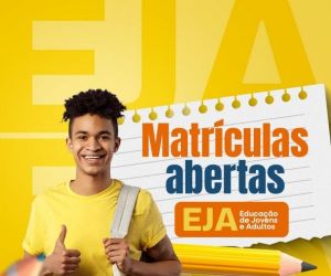 Educação de Floriano está com matrículas abertas também para a Educação de Jovens e Adultos (EJA)