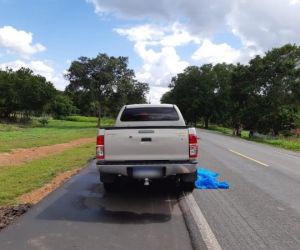 Motociclista inabilitado morre ao ser colhido por caminhonete na BR-343