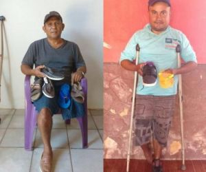 ONG no Piauí distribui sapatos para quem precisa de apenas um