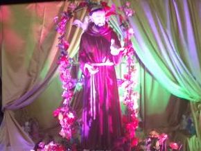 Encerramento do festejo de São Francisco de Assis