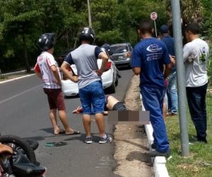 Acidente deixa homem gravemente ferido na zona sul de Teresina