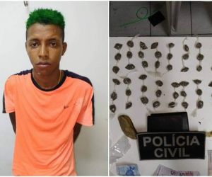 Traficante é preso pela Polícia Civil na zona sudeste de Teresina