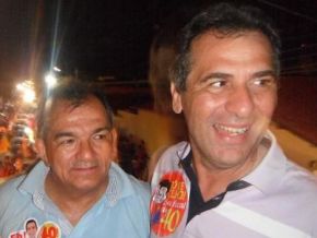 Gilberto Júnior comemora após ser eleito prefeito em Floriano