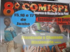 Realizado 8º COMISPI na Igreja Evangélica Assembléia de Deus em Floriano