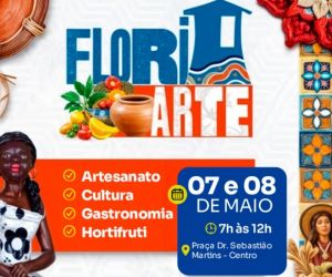FLORIARTE movimenta Floriano com cultura, sabores e talento local nos dias 7 e 8 de maio