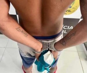 Operação conjunta da PC e PM apreende drogas e prende um homem em Floriano