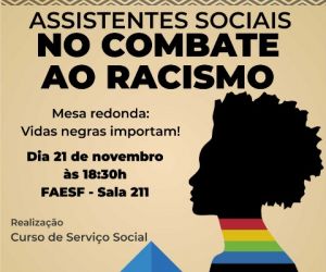 Curso de Serviço Social da FAESF promove discussão sobre racismo em Floriano