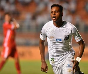 Santos goleia o América-RN e avança na Copa do Brasil