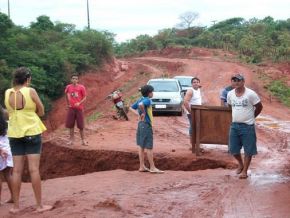 Rodovia é cortada no sul do Piauí