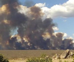 Incêndio em Assunção do Piauí já dura mais de 24 horas e assusta moradores