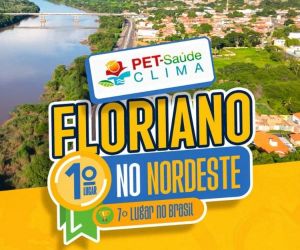 Floriano conquista 1º lugar no Nordeste e 7º no Brasil em seleção do PET-Saúde Clima