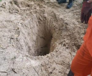 Ossada humana é encontrada em cova rasa na zona Norte de Teresina
