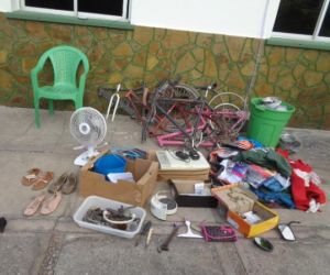 PM apreende objetos roubados em Floriano