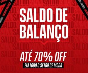 Saldo de Balanço Moda Paraíba oferece descontos de até 70% em Floriano