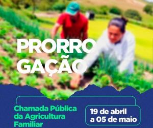 Prorrogado prazo do edital para aquisição de gêneros alimentícios