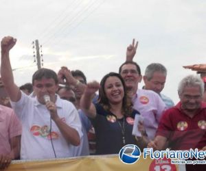 Militância do PT realiza carreata pró-Dilma em Floriano
