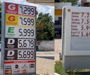 Com novo reajuste, preço da gasolina comum chega a R$ 7,29 em Teresina