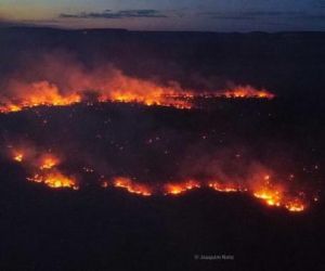 Combate a incêndio na região da Serra da Capivara chega ao 4º dia