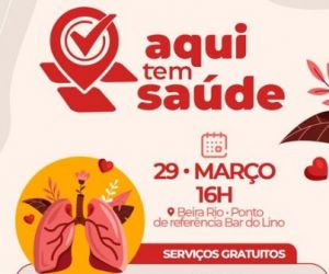 Floriano realiza mais uma edição do programa "Aqui tem Saúde" com diversos serviços gratuitos