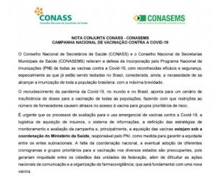 Secretários de Saúde alertam: não se pode descartar nenhuma vacina