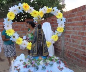 Iniciados os festejos de Nossa Senhora Aparecida nos bairros Cajueiro II e Pau Ferrado