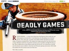 Site americana critica violência no Rio e diz que Olimpíadas na cidade serão 'Jogos Mortais'