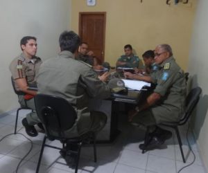 Comando da Polícia se reúne para elaborar o plano de segurança nas eleições