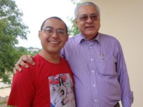 Vereador José Leão visita Cidade Cenográfica de Floriano