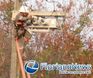 Floriano sofre com falta de energia no domingo e na segunda-feira