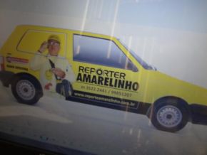 Repórter Amarelinho é presenteado com um Fiat Mille