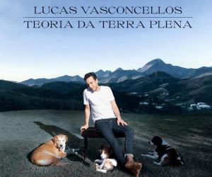 Lucas Vasconcellos celebra disco icônico de George Harrison na capa do álbum Teoria da terra plena