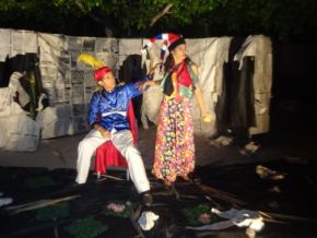 Teatro Itinerante se apresenta na zona rural