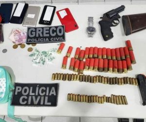 Greco prende foragido e esposa acusada de integrar grupo de roubo a bancos em Teresina